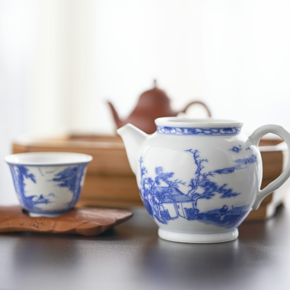 Illustrative Ceramic Teapot