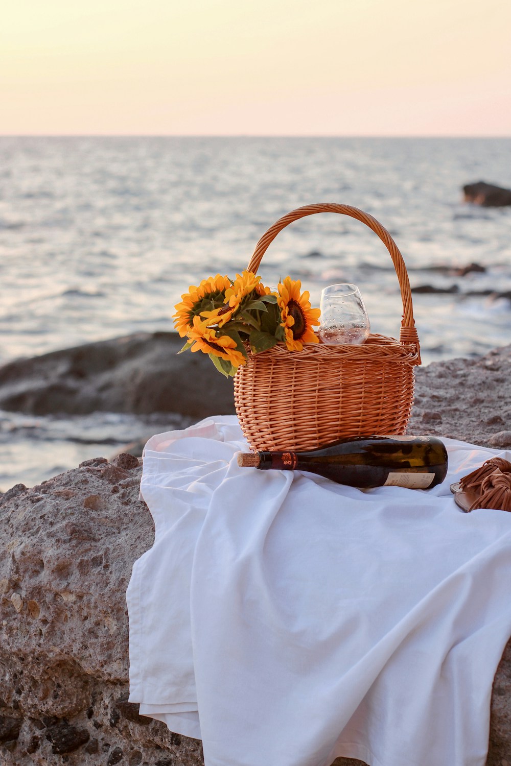 Illustrative Woven Laundry Basket