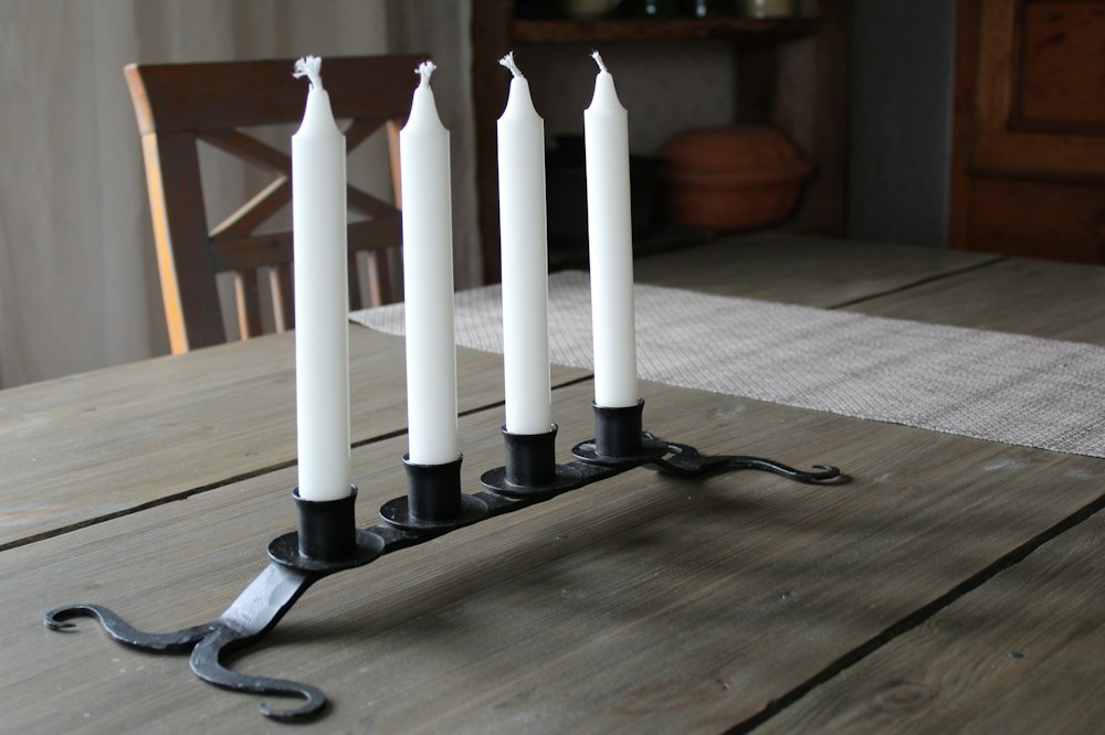 Illustrative Arco Candle Holders