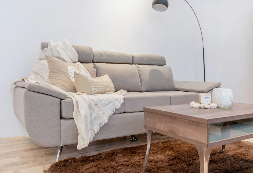 Illustrative Cloud Textured Throw