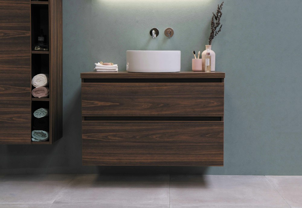 Illustrative Tidy Bathroom Organizer