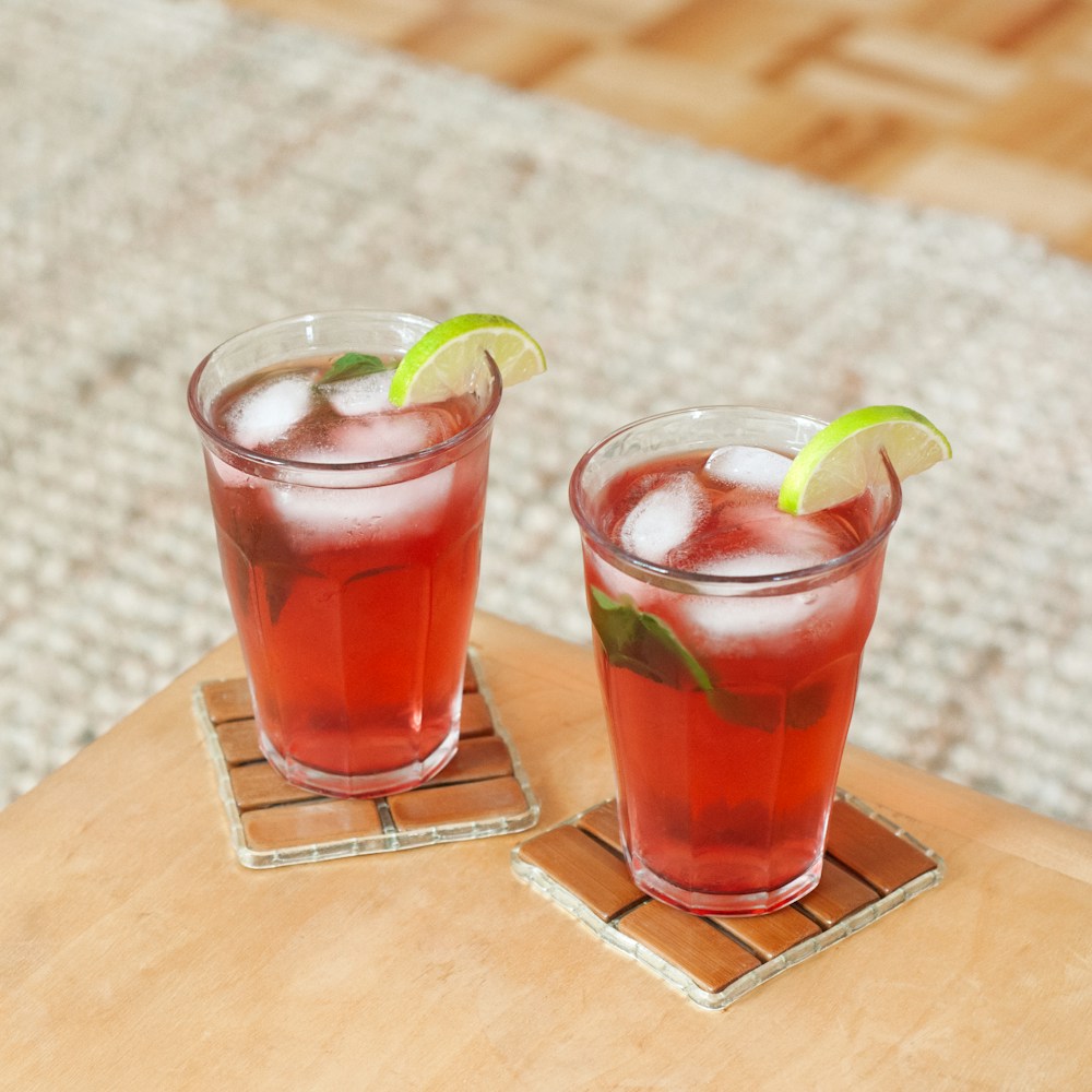 Illustrative Ripple Glasses, Set of 2